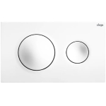 Viega 藏牆式水箱系統貼牆式座廁專用組合 - Visign for Style 20 沖水面板 (白色) + Prevista 藏牆式水箱系統連支架 (86101WH+8523)